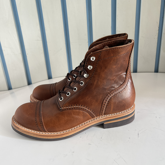 EKVAK Classic Goodyear Welt Work Boots Oil-Tanned Full Grain Leather Cap Toe