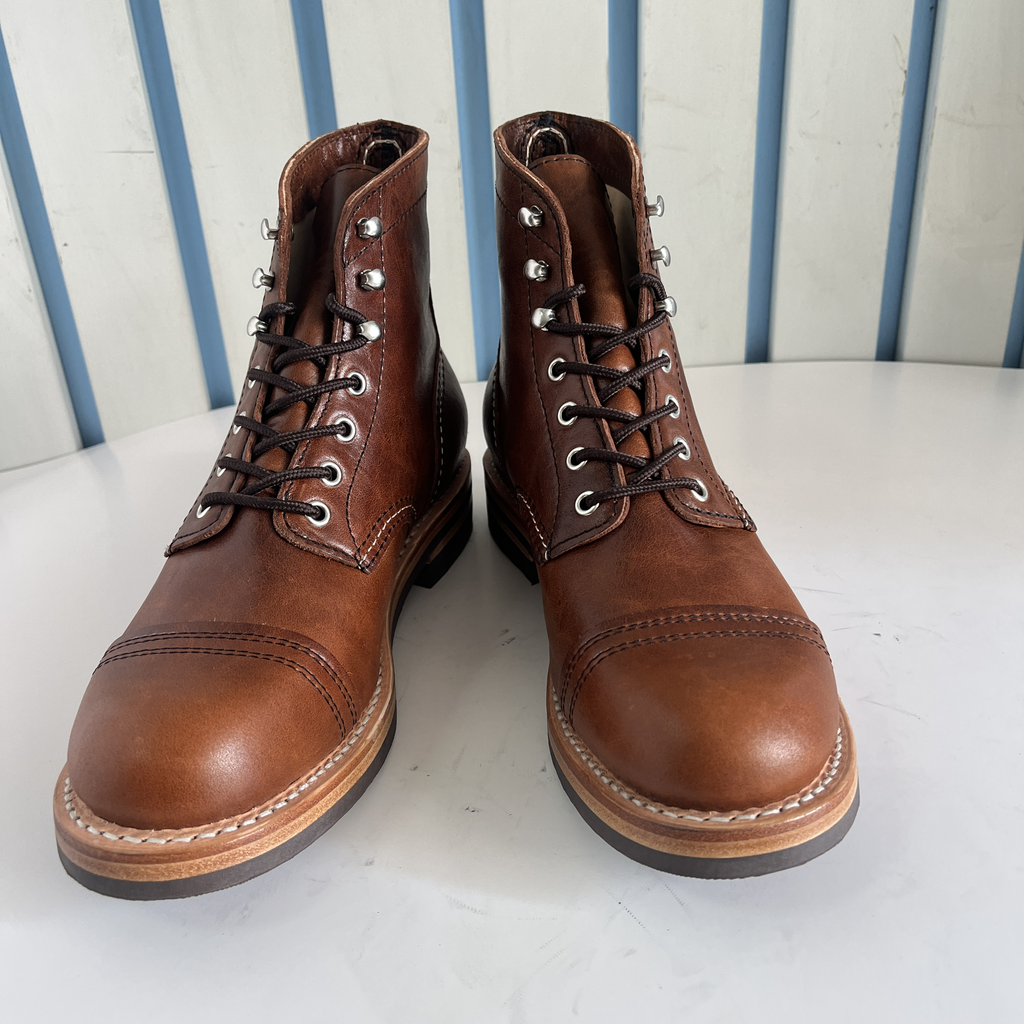 EKVAK Classic Goodyear Welt Work Boots Oil-Tanned Full Grain Leather Cap Toe