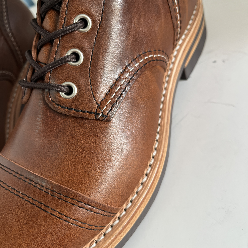 EKVAK Classic Goodyear Welt Work Boots Oil-Tanned Full Grain Leather Cap Toe
