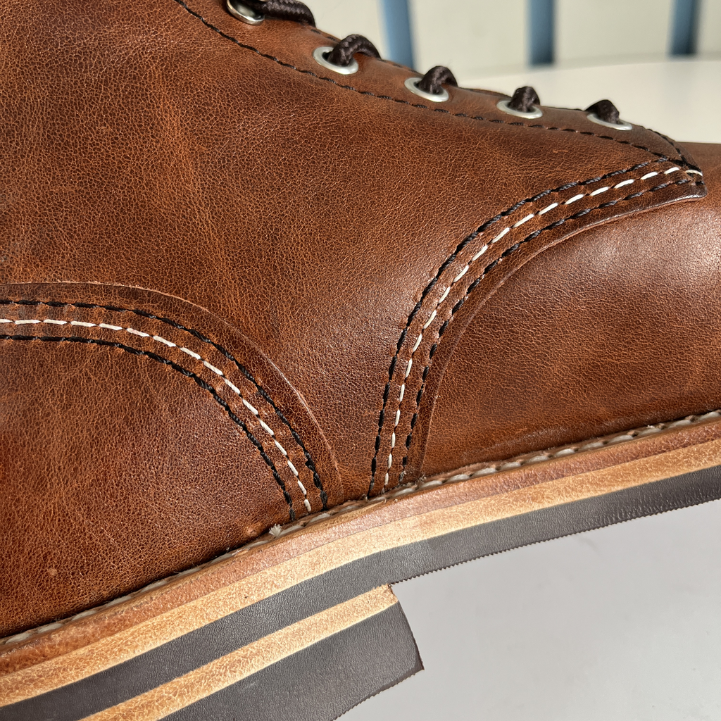 EKVAK Classic Goodyear Welt Work Boots Oil-Tanned Full Grain Leather Cap Toe
