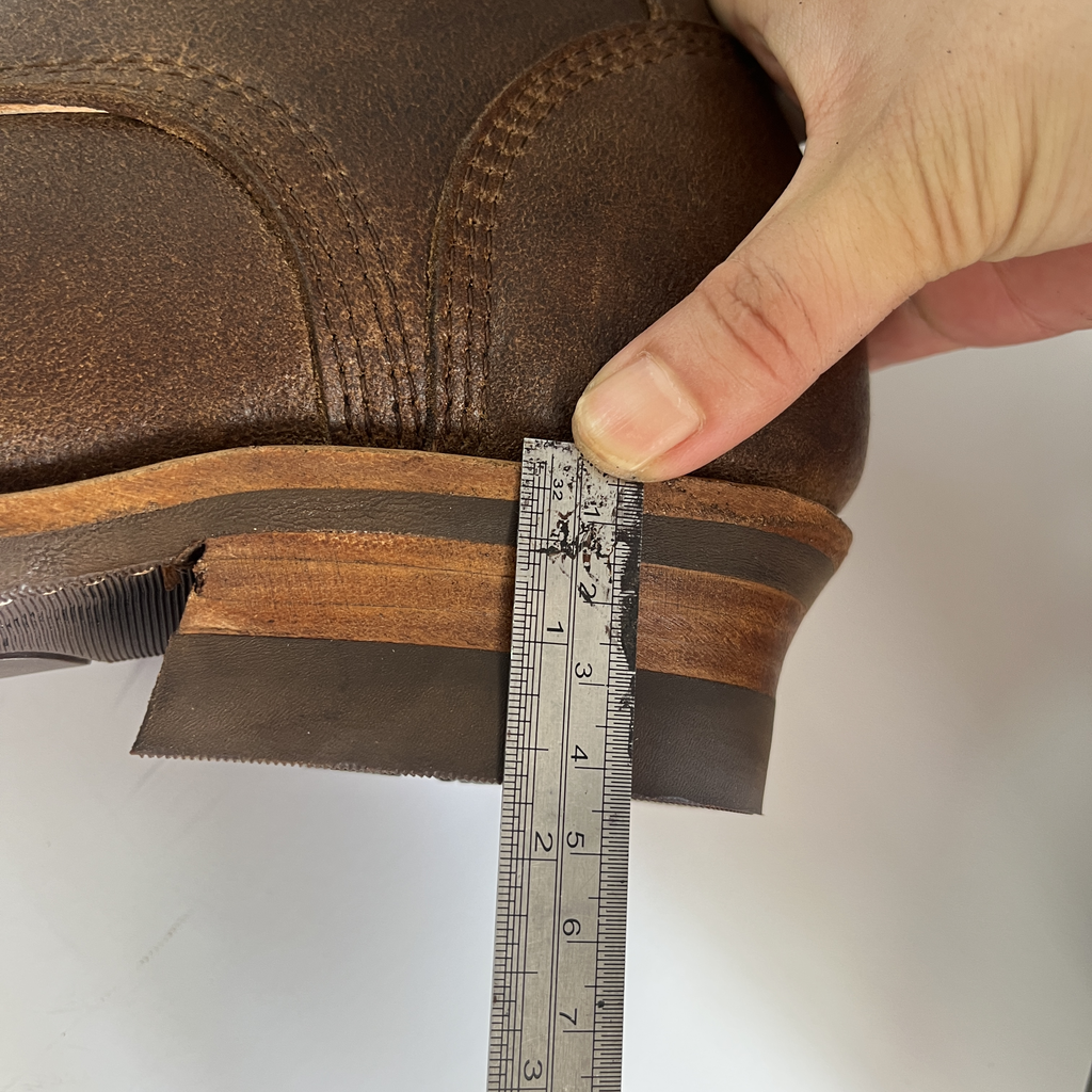 Heritage Goodyear Welted Work Boots - Full Grain Leather & Double Sole (Vintage Brown)