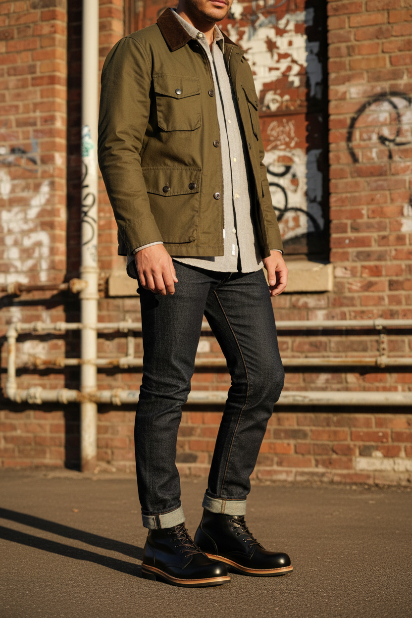 Men's Goodyear Welted Work Boots | Full Grain Leather & Resoleable Construction
