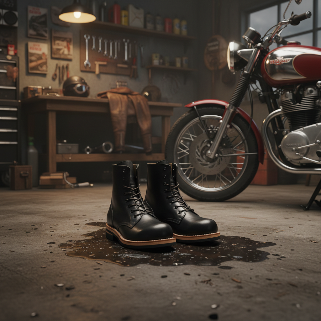 Men's Goodyear Welted Work Boots | Full Grain Leather & Resoleable Construction