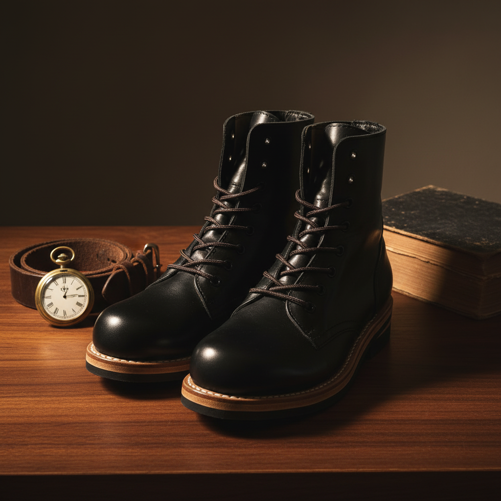 Men's Goodyear Welted Work Boots | Full Grain Leather & Resoleable Construction