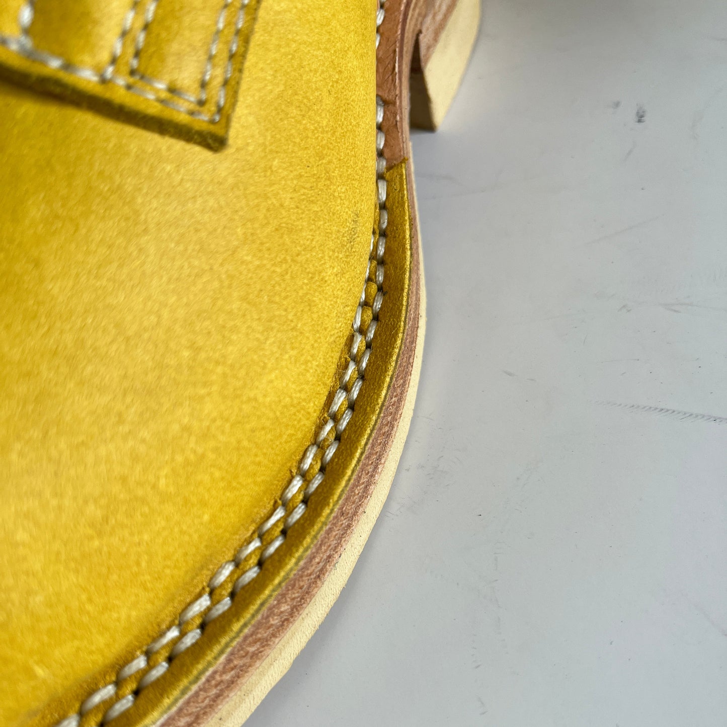 Resoleable Goodyear Welted Boots – Durable Golden Wheat Full Grain Leather 1