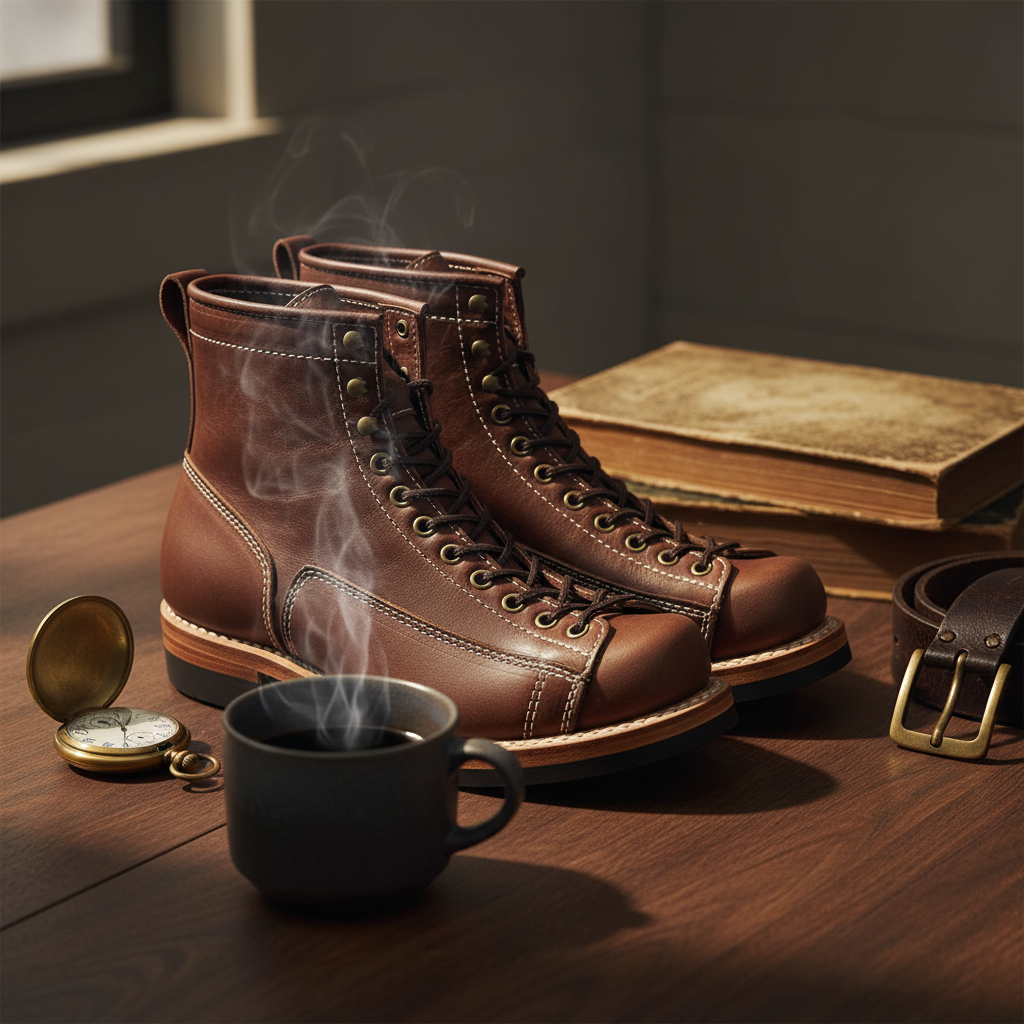 The Boot That Ages With You – Hand-Stitched Goodyear Welt, Full Grain Leather, Made to Last Decades